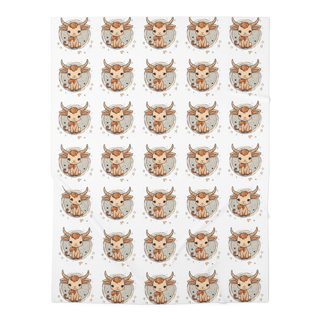 Capricorn Baby Swaddler, Astronomy Goat Changing Blanket, Cute Newborn Baby Shower Gift, Boys Cartoon Style Infant Swaddle Cover