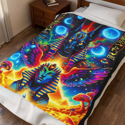 ANUBIS Psychedelic Blanket