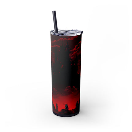 THE CURSED NIGHT BEGINS - Video Game Inspired Insulated Skinny Tumbler