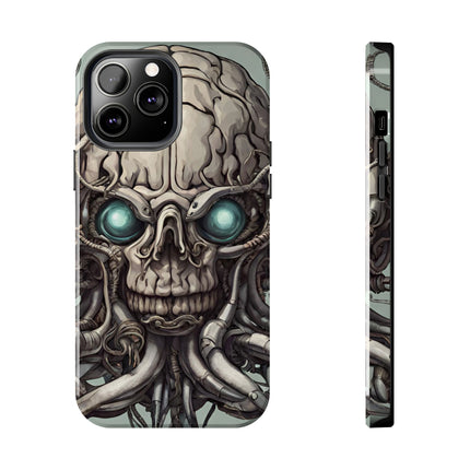 ALIEN IRON TENTACLED SKULL Phone Case