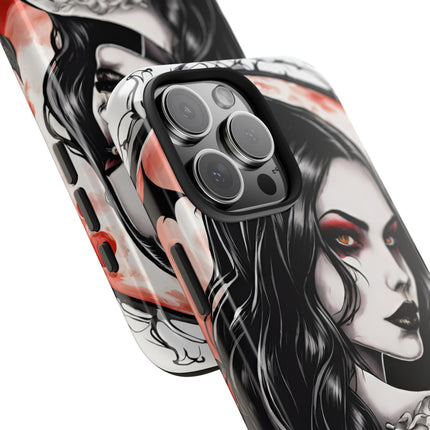 VAMPIRESS UNDER THE BLOOD MOON Phone Case