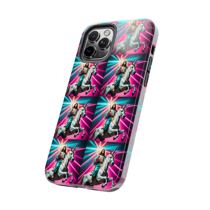 JESUS RIDES AGAIN Phone Case