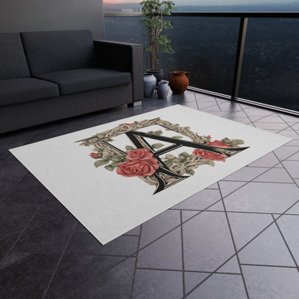 LETTER A Outdoor Rug