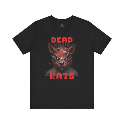 DEAD RABID RATS T-Shirt - 80s Horror Film Retro Cult Classic Tee