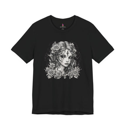 GOTHIC BROKEN SPIRIT Beauty T-Shirt - Dark Melancholy Art Tee