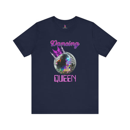 DANCING QUEEN 70's Disco Era T-Shirt - Retro Groovy Music Tee