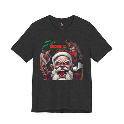 HAVE YOURSELF A SCARY LITTLE CHRISTMAS Psycho Santa and Reinwolves T-Shirt