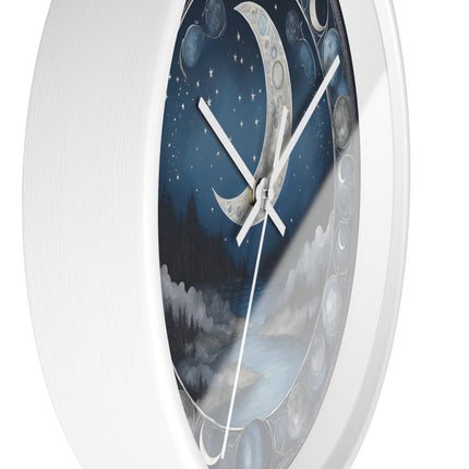 MOON PHASES Wall Clock