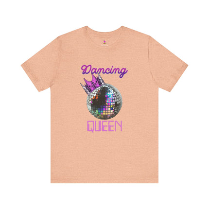 DANCING QUEEN 70's Disco Era T-Shirt - Retro Groovy Music Tee