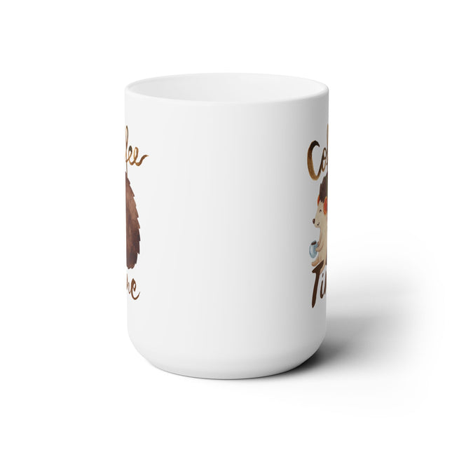 COFFEE TIME Cute Hedgehog Coffee Cup