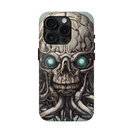 ALIEN IRON TENTACLED SKULL Phone Case