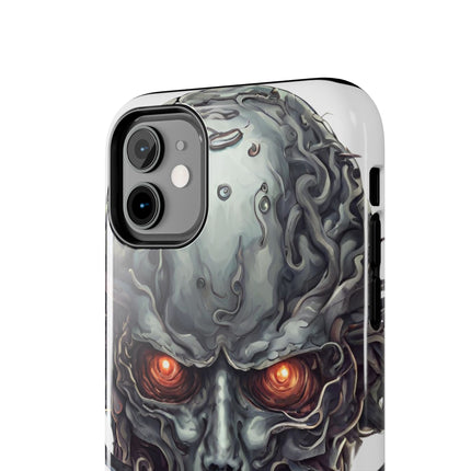 TENTACLED METAL ALIEN SKULL Phone Case