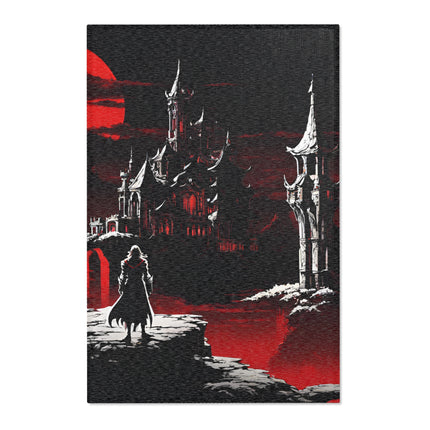 ONWARD UNTO THE WALLS OF EVIL Video Game Inspired Area Rug