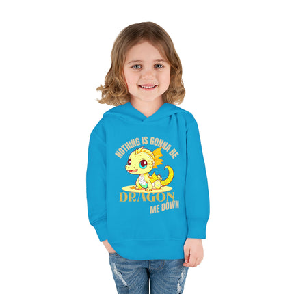 NOTHING IS GONNA BE DRAGON ME DOWN Toddler Hoodie - Boys or Girls Cute Dragon Fleece Pullover