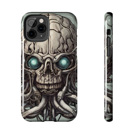 ALIEN IRON TENTACLED SKULL Phone Case