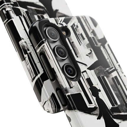 VINTAGE CITY CAT ALLEY WAY Phone Case