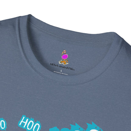 HOO GIVES A F**K! Funny Hoot Owl T-Shirt