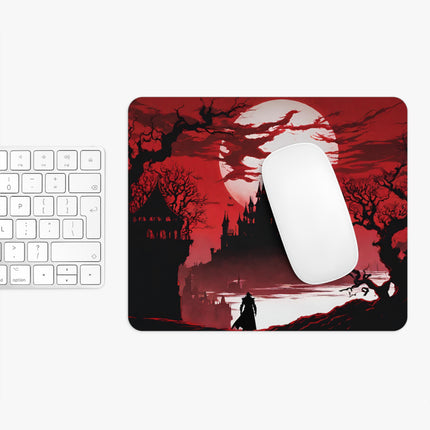 THE MOON ITSELF CAN DEVOUR THE NIGHT Video Game Inspired Mouse Pad