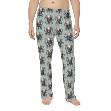 ALIEN IRON SKULL TENTACLED Video Game Inspired Men's Pajama Pants