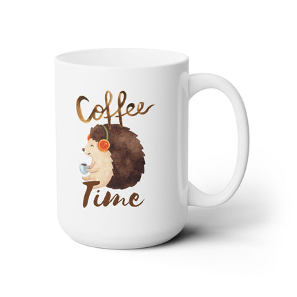 COFFEE TIME Cute Hedgehog Coffee Cup