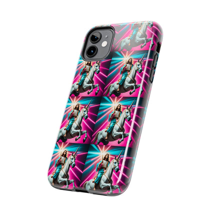 JESUS RIDES AGAIN Phone Case