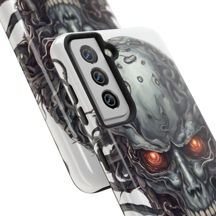 TENTACLED METAL ALIEN SKULL Phone Case