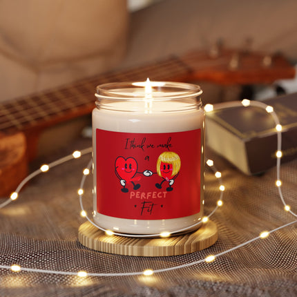 WE MAKE A PERFECT FIT Adult Humor VALENTINES Gift Candle