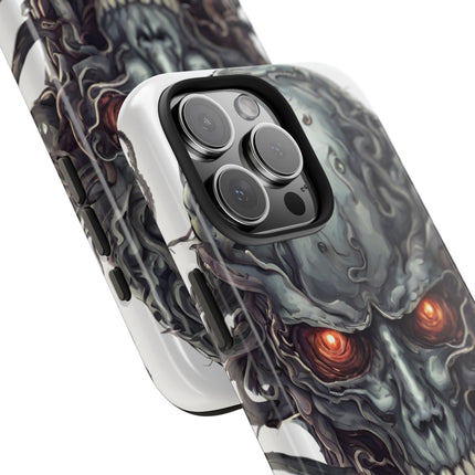 TENTACLED METAL ALIEN SKULL Phone Case