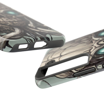 ALIEN IRON TENTACLED SKULL Phone Case