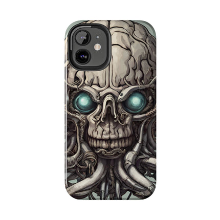ALIEN IRON TENTACLED SKULL Phone Case