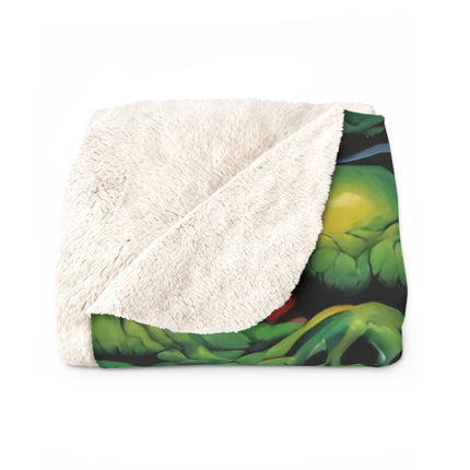 GROSS-OUT BALLS RETRO Blanket - Vintage 80s Toy Inspired Sherpa Throw