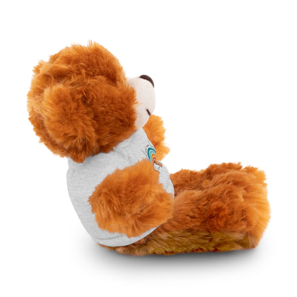 FIND YOUR INNER HAPPY PLACE Inspirational Rainbow Stuffed Animal