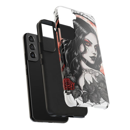 VAMPIRESS UNDER THE BLOOD MOON Phone Case