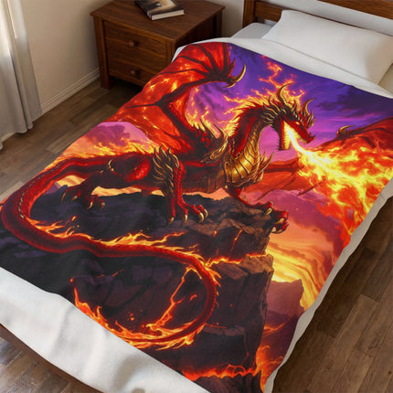 CLASSIC FIRE DRAGON Blanket