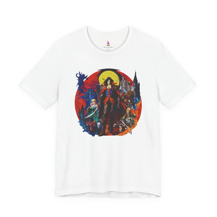 ALIGNED UNDER THE LIGHT OF THE MOON Video Game Inspired T-Shirt - Lunar Gaming Art Tee