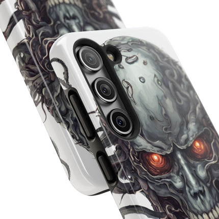 TENTACLED METAL ALIEN SKULL Phone Case