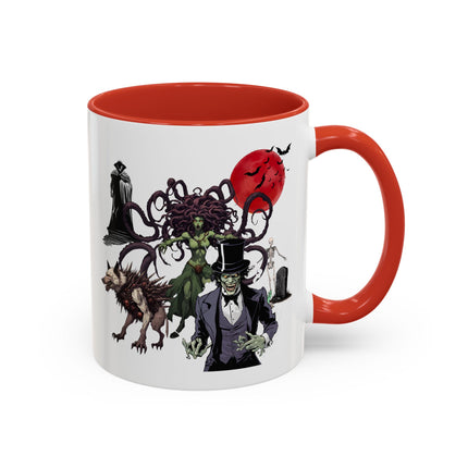 Embrace The Cursed Night Monster Coffee Mug