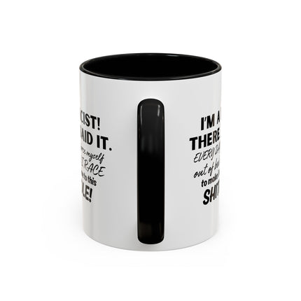 Funny Office Coffee Mug, Racist Humor Gift, Job Hater, Work Place Sucks, Shithole Employer Cup, Mens and Women Employee Mug