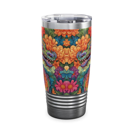 JAPANESE DRAGON FLORAL Tumbler