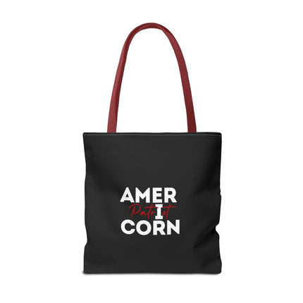 Patriotic Unicorn Gift Tote | American Flag Election Grocery Bag | United States Flag Freedom Lovers Office Travel Carrier | Patriot Sack