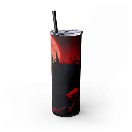 CURSED RING OF LUNAR BLOOD - Video Game Inspired Skinny Tumbler