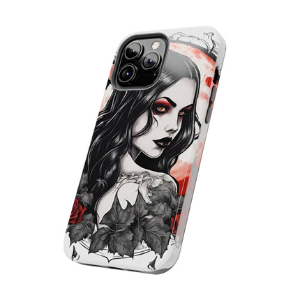 VAMPIRESS UNDER THE BLOOD MOON Phone Case