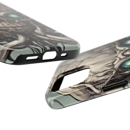 ALIEN IRON TENTACLED SKULL Phone Case