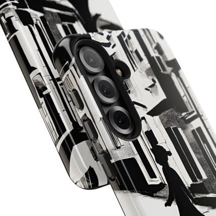 VINTAGE CITY CAT ALLEY WAY Phone Case