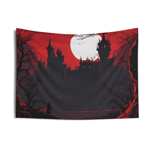 A JOURNEY INTO HORRID EVIL Video Game Inspired Wall Tapestry