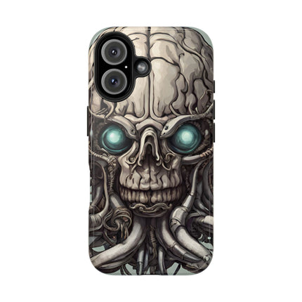 ALIEN IRON TENTACLED SKULL Phone Case