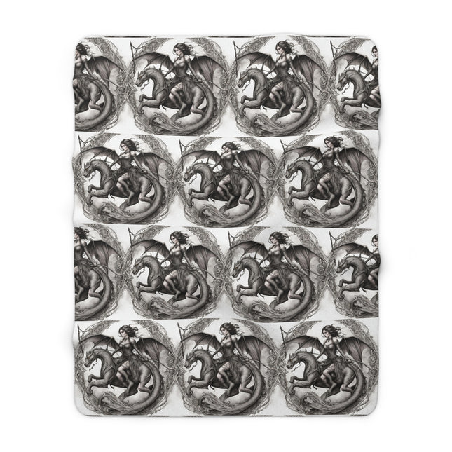 MEDIEVAL FLYING DRAGON Blanket