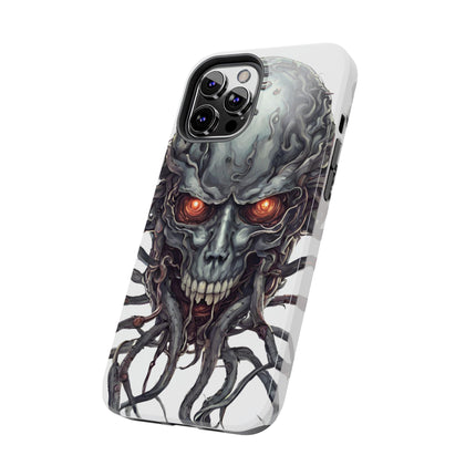 TENTACLED METAL ALIEN SKULL Phone Case