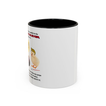 TRUMP GREATEST EASTER EVER Funny Baby Chicks Coffee Mug