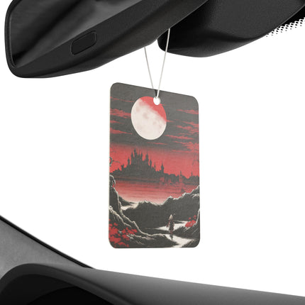 THE PATH OF EMPTINESS IS A PRELUDE TO THE NIGHT Video Game Inspired Car Air Freshener